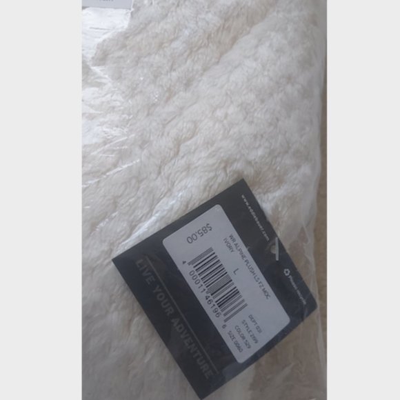 Eddie Bauer Alpine Plush Full-Zip Jacket in Ivory - Picture 4 of 6